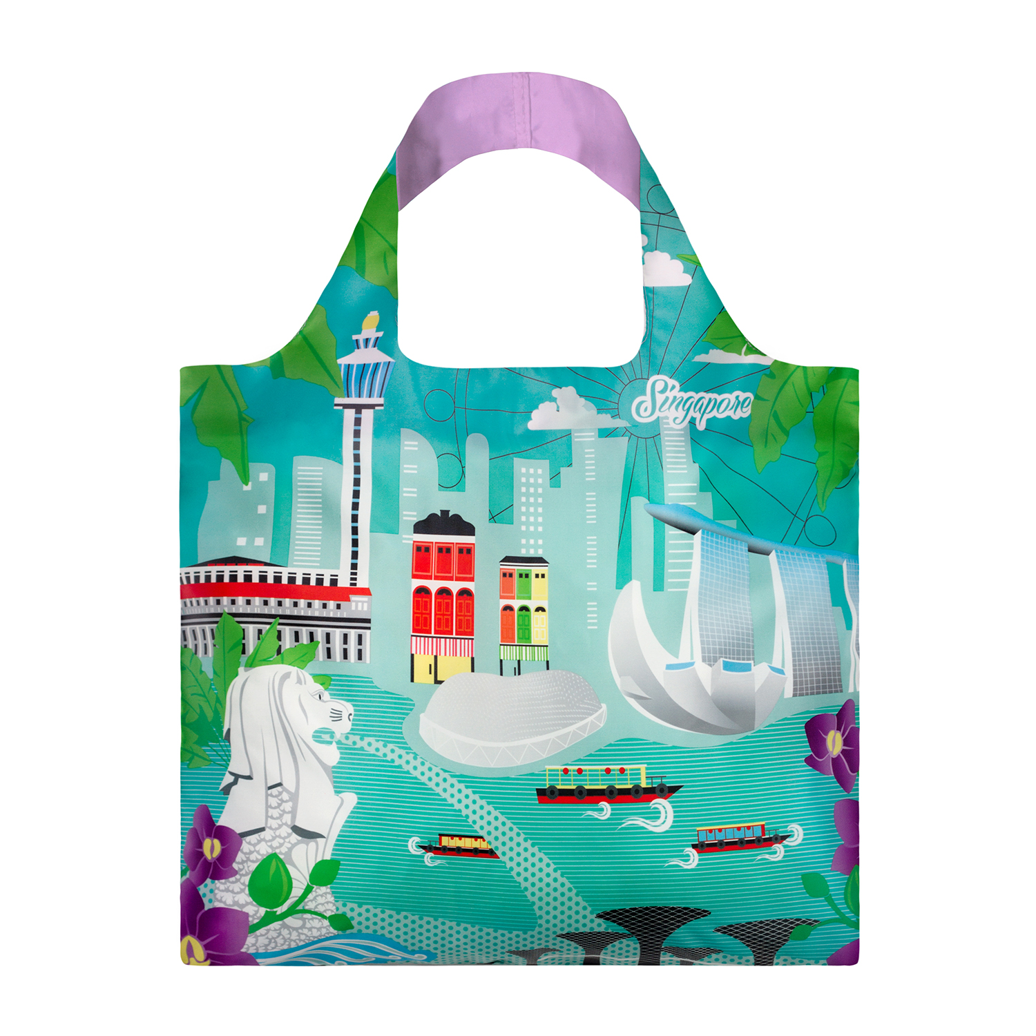 Buy LOQI Urban Foldable Tote Bag - Singapore in Singapore & Malaysia - The Planet Traveller