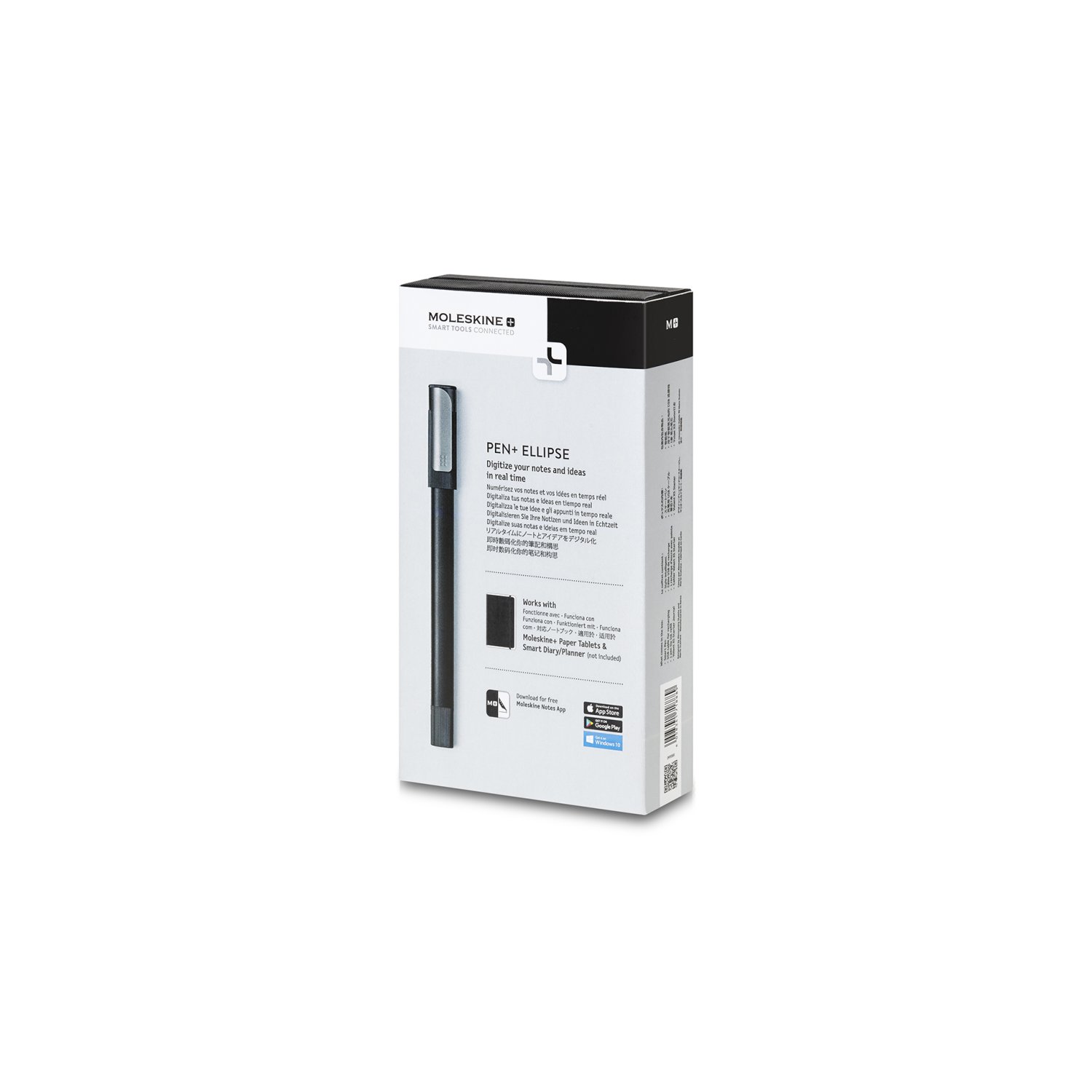 Buy Moleskine Pen Ellipse Smartpen Black In Singapore Malaysia The Planet Traveller