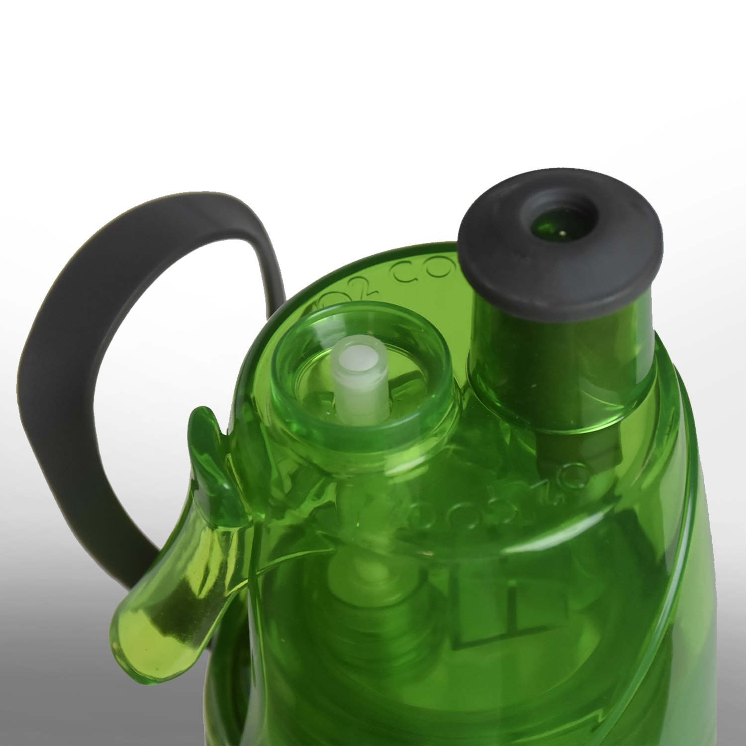 O2 Cool Mist 'N Sip Hydration Water Bottle 20oz Green 