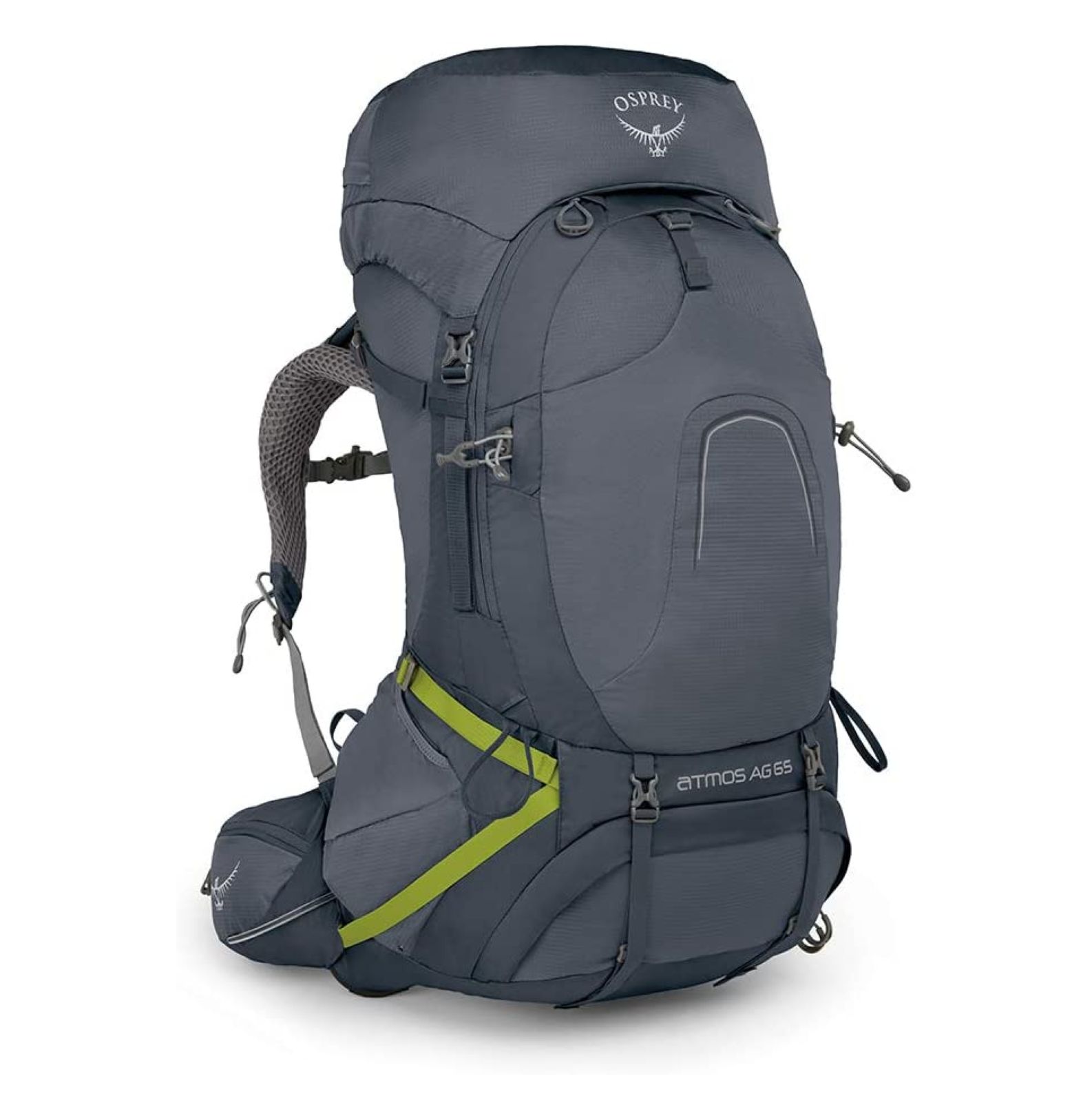 Abyss Grey All Sizes Osprey Atmos Ag 65 Rucksack Hiking Backpack 