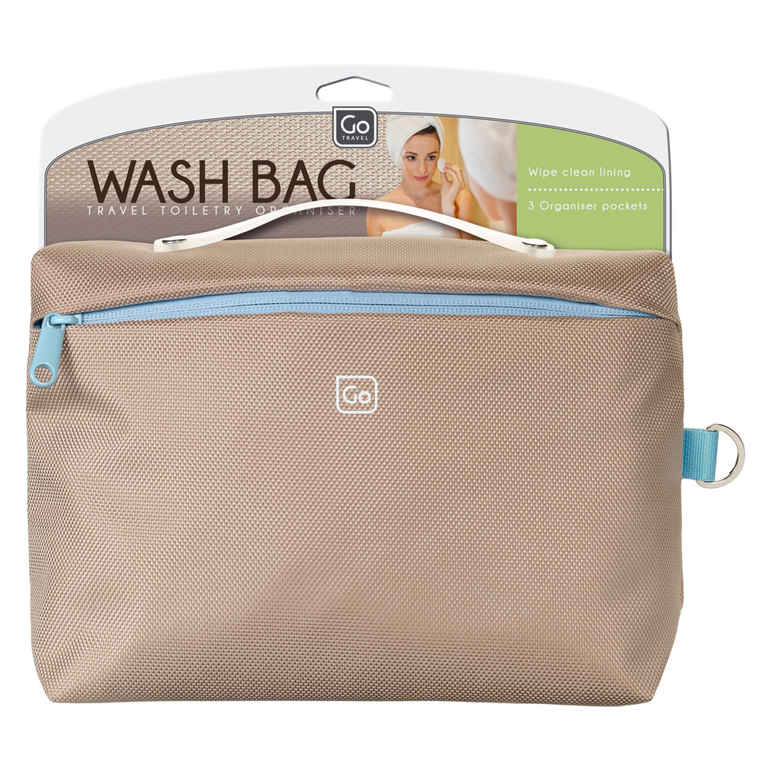 Buy Go Travel Wash Bag (Beige) in Singapore & Malaysia The Traveller
